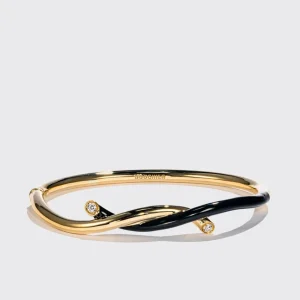 BLACK FRUIT HOOPS BANGLE>Boochier Clearance