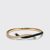 BLACK FRUIT HOOPS DIAMOND BANGLE>Boochier Outlet