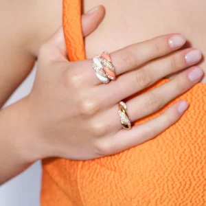 BLACK MARSHMALLOW RING>Boochier Online