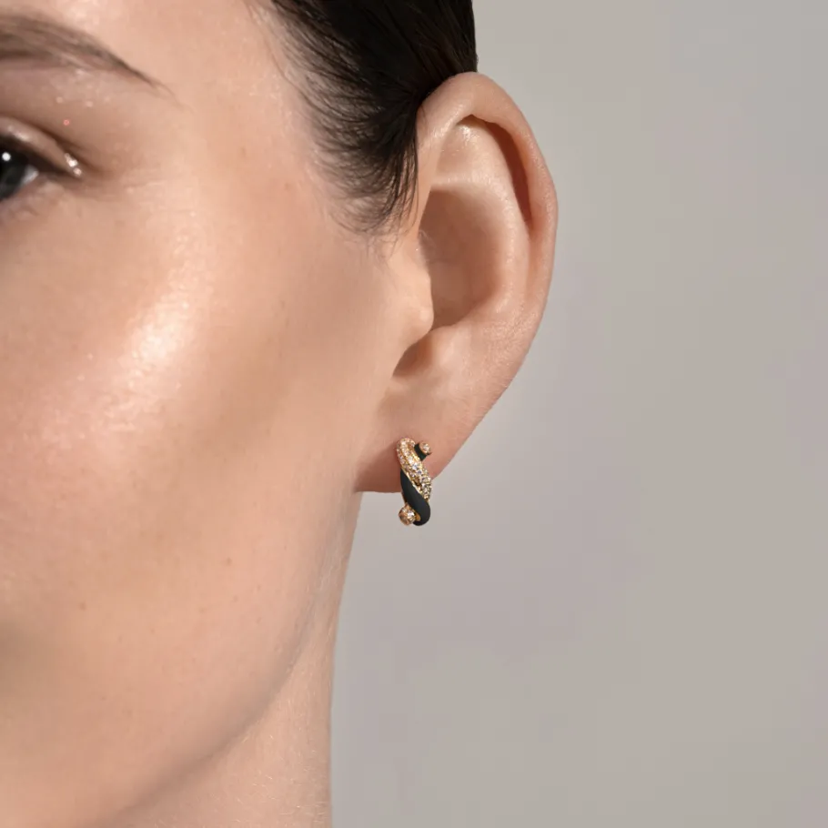 black_small_fruit_hoops_e_1.webp BLACK SMALL FRUIT HOOPS EARRINGS>Boochier Sale