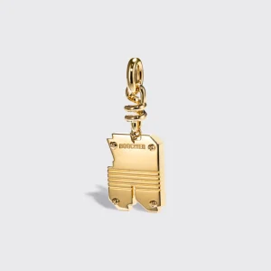 CORAL NOSTALGIA LETTER CHARM>Boochier Hot