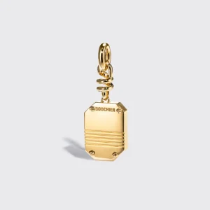 CORAL NOSTALGIA LETTER CHARM>Boochier Hot
