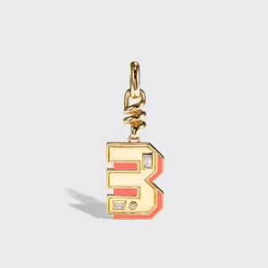 CORAL NOSTALGIA NUMBER CHARM>Boochier Outlet