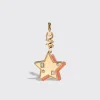CORAL YELLOW GOLD STAR CHARM>Boochier Fashion
