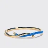 DARK BLUE FRUIT HOOPS BANGLE>Boochier Hot