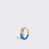 DARK BLUE FRUIT HOOPS EARCUFF>Boochier Sale