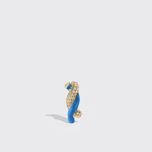 DARK BLUE SMALL FRUIT HOOPS EARRINGS>Boochier Sale