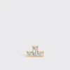 DIAMONDS YELLOW GOLD ARCADE MONO STUD (T SHAPE)>Boochier New