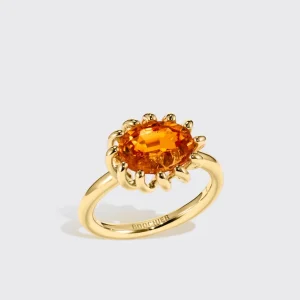 FANTA GARNET SLINKEE BLOOM RING>Boochier Online
