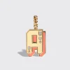 JUMBO CORAL NOSTALGIA LETTER PENDANT>Boochier Best
