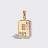 JUMBO PHOSPHOSIDERITE NOSTALGIA LETTER PENDANT>Boochier Clearance