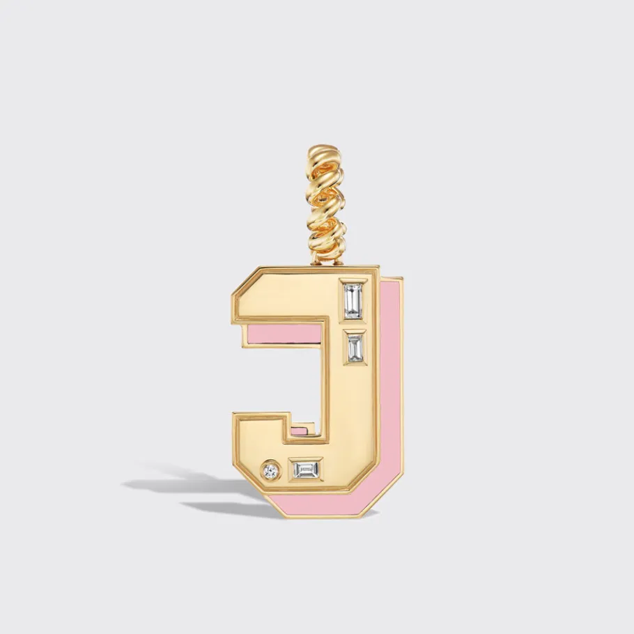 jumbo_pink_opal_nostalgia_5.webp JUMBO PINK OPAL NOSTALGIA LETTER PENDANT>Boochier Outlet