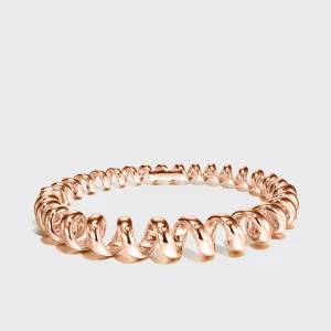 JUMBO ROSE GOLD SLINKEE BANGLE>Boochier New