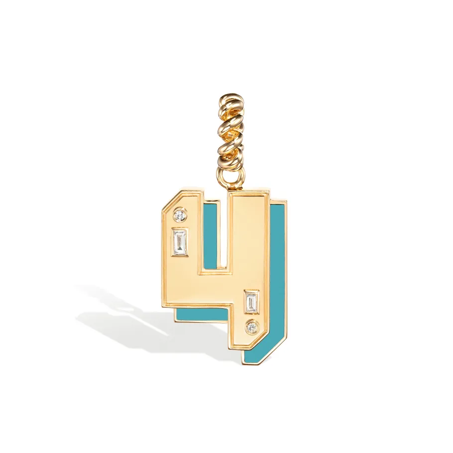 jumbo_turquoise_nostalgia_0-1.webp JUMBO TURQUOISE NOSTALGIA NUMBER PENDANT>Boochier Clearance