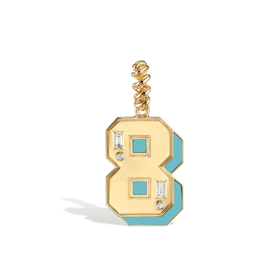 jumbo_turquoise_nostalgia_1-1.webp JUMBO TURQUOISE NOSTALGIA NUMBER PENDANT>Boochier Clearance