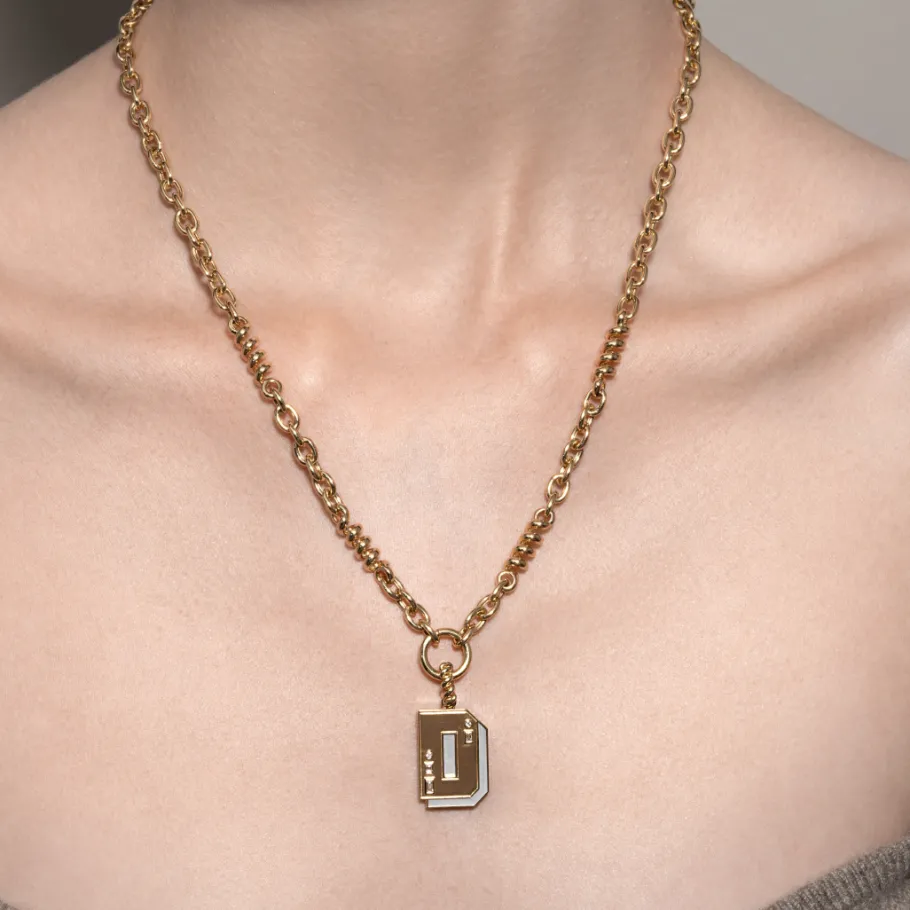 jumbo_white_mother_of_pea_1.webp JUMBO WHITE MOTHER OF PEARL NOSTALGIA LETTER PENDANT>Boochier Online