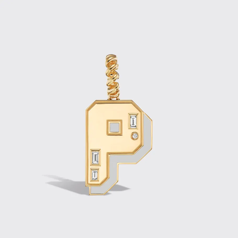 jumbo_white_mother_of_pea_6.webp JUMBO WHITE MOTHER OF PEARL NOSTALGIA LETTER PENDANT>Boochier Online