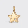 JUMBO YELLOW GOLD DIAMOND STAR PENDANT>Boochier Outlet