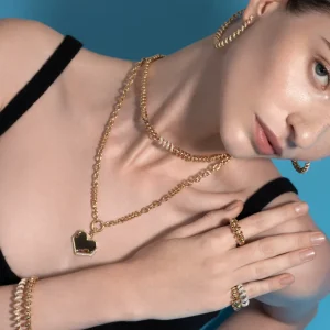 JUMBO YELLOW GOLD SLINKEE RING>Boochier Sale