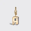 LAPIS NOSTALGIA LETTER CHARM>Boochier Clearance