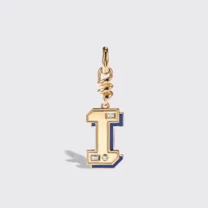 LAPIS NOSTALGIA LETTER CHARM>Boochier Clearance