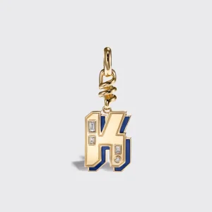 LAPIS NOSTALGIA LETTER CHARM>Boochier Clearance