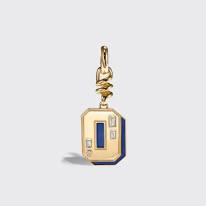 LAPIS NOSTALGIA LETTER CHARM>Boochier Clearance