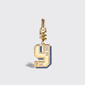LAPIS NOSTALGIA LETTER CHARM>Boochier Clearance