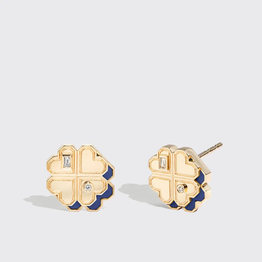 lapis_yellow_gold_mini_cl_0.webp LAPIS YELLOW GOLD MINI CLOVER LEAF STUDS>Boochier Online