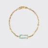 LIGHT BLUE FRUIT HOOPS BRACELET>Boochier Online