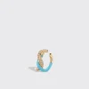 LIGHT BLUE FRUIT HOOPS EARCUFF>Boochier Hot