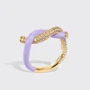 LILAC FRUIT HOOPS DIAMOND RING>Boochier Sale