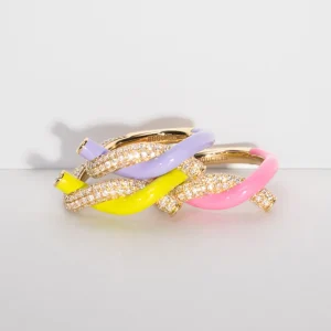 LILAC FRUIT HOOPS DIAMOND RING>Boochier Sale