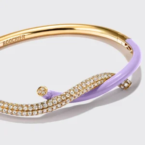 LILAC FRUIT HOOPS DIAMOND BANGLE>Boochier Sale