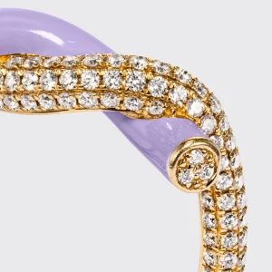LILAC FRUIT HOOPS DIAMOND RING>Boochier Sale