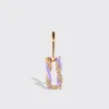 LILAC FRUIT HOOPS MONO EARRING>Boochier Online