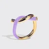 LILAC FRUIT HOOPS RING>Boochier Fashion