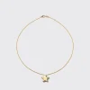 MALACHITE YELLOW GOLD STAR NECKLACE>Boochier New