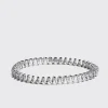 MINI WHITE GOLD SLINKEE BANGLE>Boochier Best