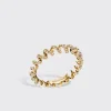 MINI YELLOW GOLD DIAMOND SLINKEE RING>Boochier Fashion