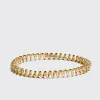 MINI YELLOW GOLD SLINKEE BANGLE>Boochier Online