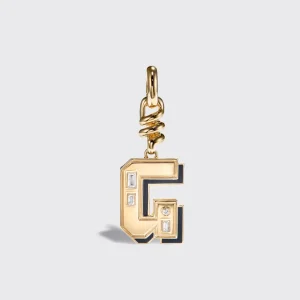 ONYX NOSTALGIA LETTER CHARM>Boochier Outlet