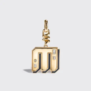 ONYX NOSTALGIA LETTER CHARM>Boochier Outlet