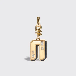 ONYX NOSTALGIA LETTER CHARM>Boochier Outlet