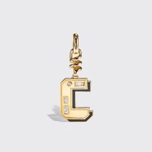 ONYX NOSTALGIA LETTER CHARM>Boochier Outlet