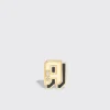ONYX YELLOW GOLD MINI LETTER MONO STUD>Boochier Outlet