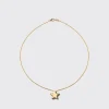 ONYX YELLOW GOLD STAR NECKLACE>Boochier New