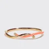 ORANGE FRUIT HOOPS BANGLE>Boochier Hot