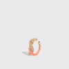 ORANGE FRUIT HOOPS EARCUFF>Boochier Fashion