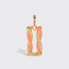 ORANGE JUMBO FRUIT HOOPS PENDANT>Boochier Hot